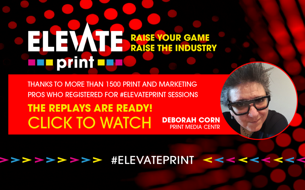 a conference about print and print marketing
