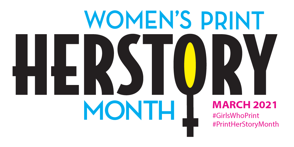celebrate womens history month 2021 print and marketing