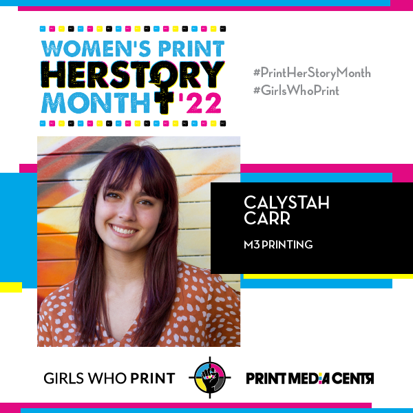 women's print herstory month girls who print