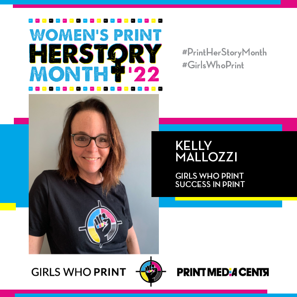 women's print herstory month girls who print