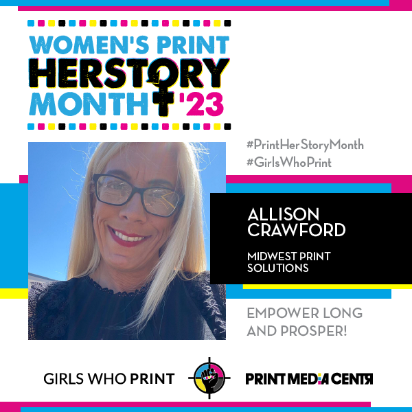Women's Print HERstory Month Girls Who Print