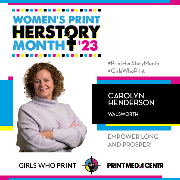 Women's Print HERstory Month Girls Who Print