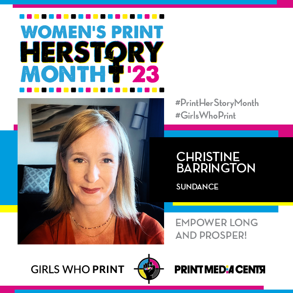 Women's Print HERstory Month Girls Who Print