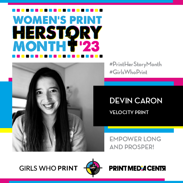Women's Print HERstory Month Girls Who Print