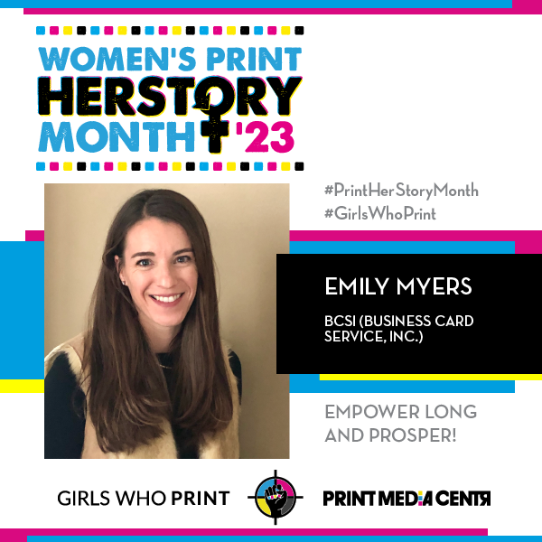 Women's Print HERstory Month Girls Who Print