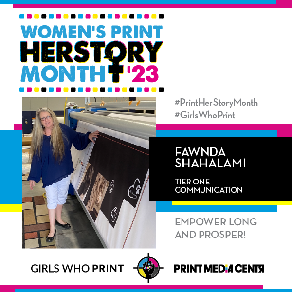 Women's Print HERstory Month Girls Who Print