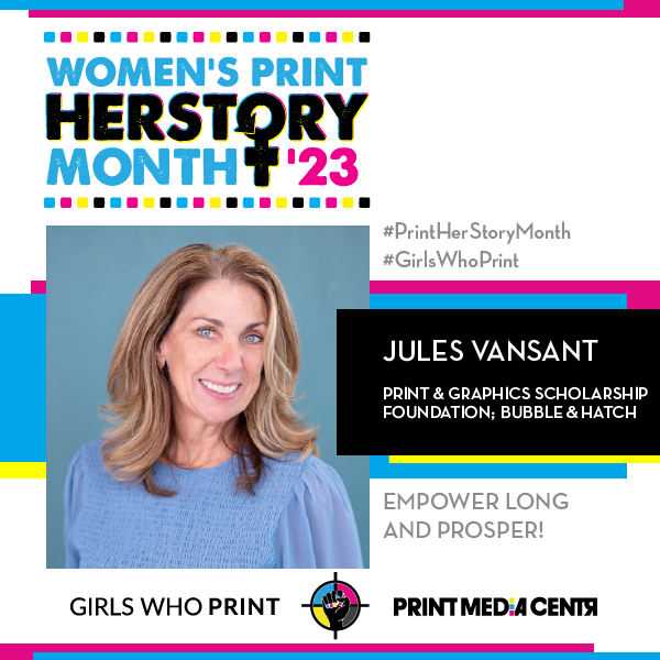 Women's Print HERstory Month Girls Who Print
