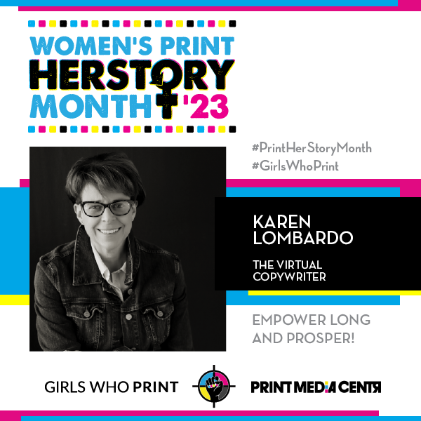 Women's Print HERstory Month Girls Who Print