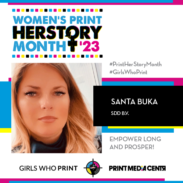 Women's Print HERstory Month Girls Who Print