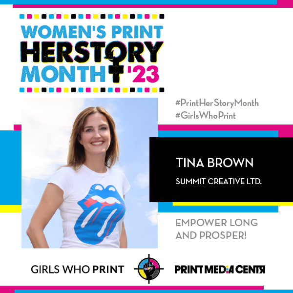 Women's Print HERstory Month Girls Who Print