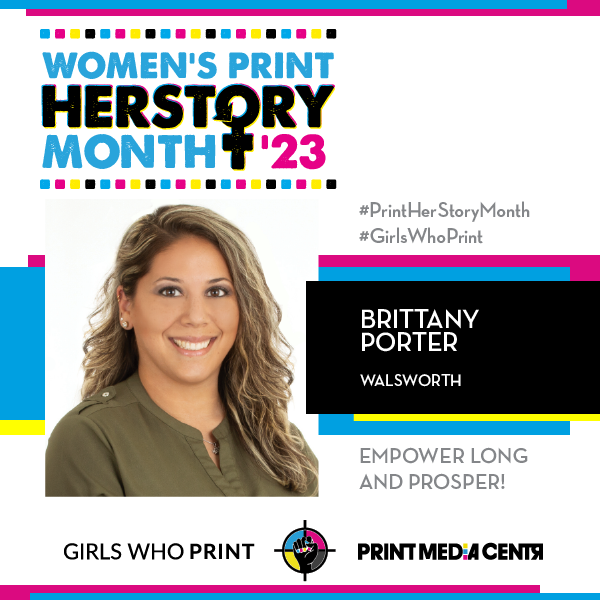 Women's Print HERstory Month Girls Who Print
