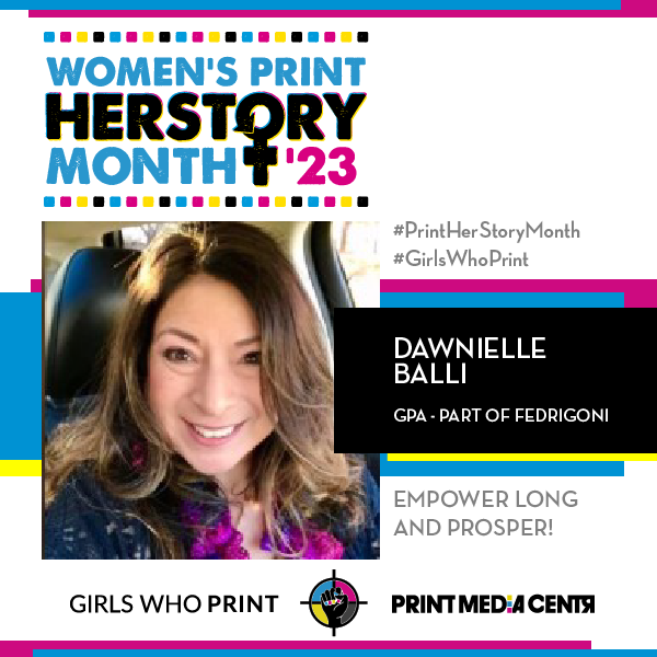 Women's Print HERstory Month Girls Who Print
