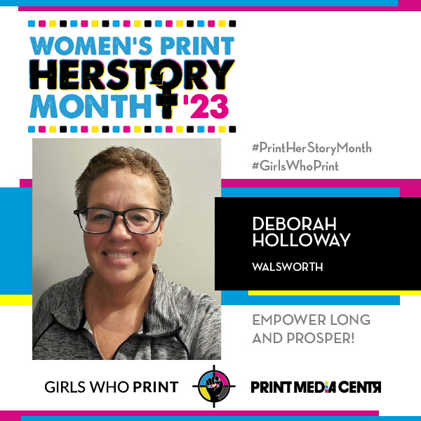 Women's Print HERstory Month Girls Who Print