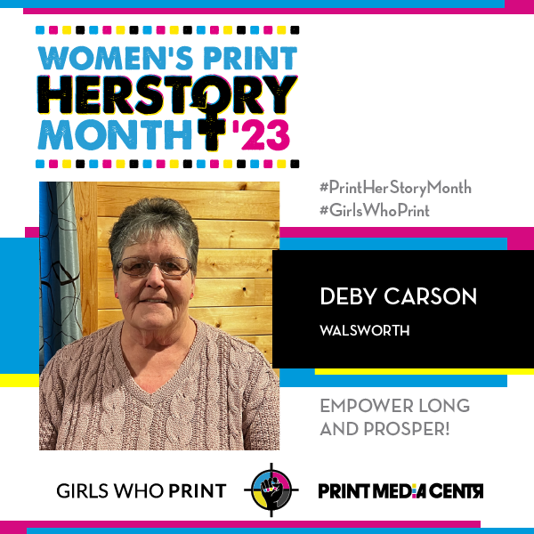 Women's Print HERstory Month Girls Who Print