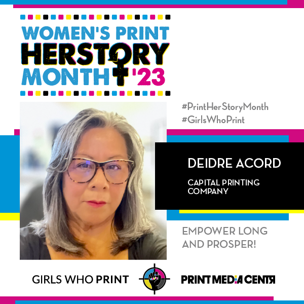Women's Print HERstory Month Girls Who Print