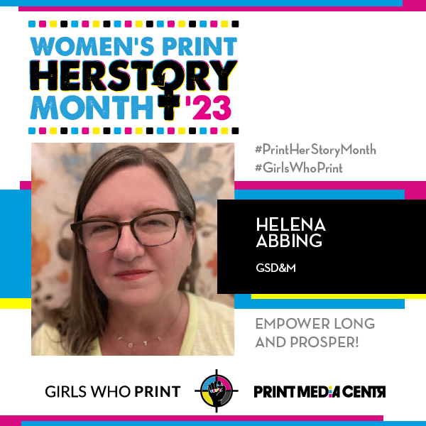 Women's Print HERstory Month Girls Who Print