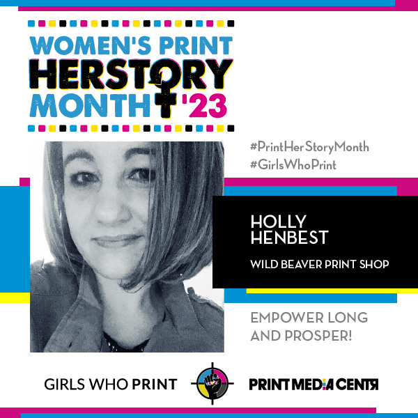 Women's Print HERstory Month Girls Who Print