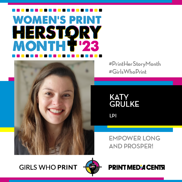 Women's Print HERstory Month Girls Who Print