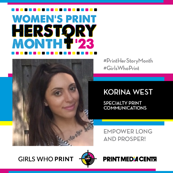 Women's Print HERstory Month Girls Who Print