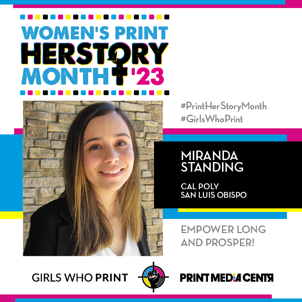 Women's Print HERstory Month Girls Who Print