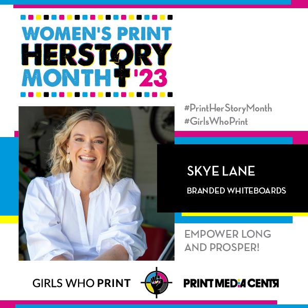 Women's Print HERstory Month Girls Who Print