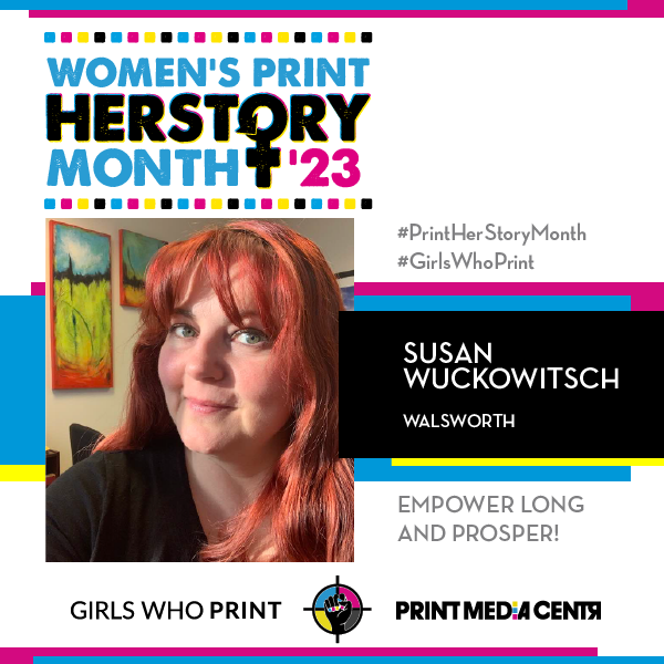 Women's Print HERstory Month Girls Who Print