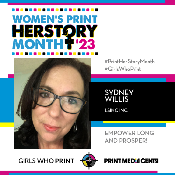 Women's Print HERstory Month Girls Who Print