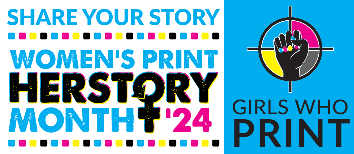 Women's history month women's print herstory month girls who print