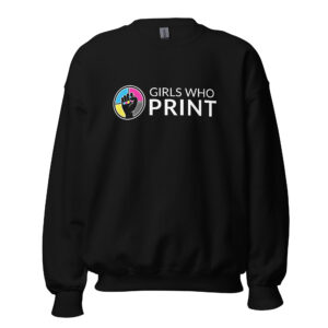 Classic Girls Who Print Unisex Sweatshirt