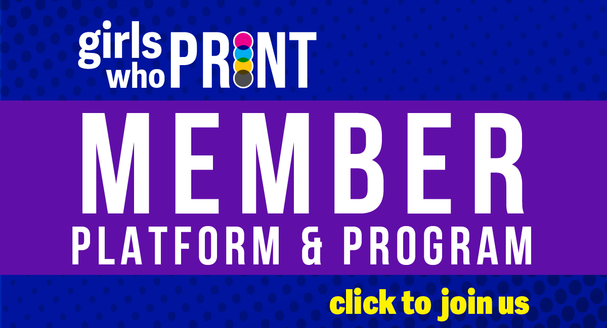 Girls Who Print Organization Women in Print Membership organization for women in print women in print membership and events