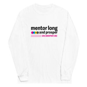 Mentor Long and Prosper Unisex Long Sleeve Shirt - White